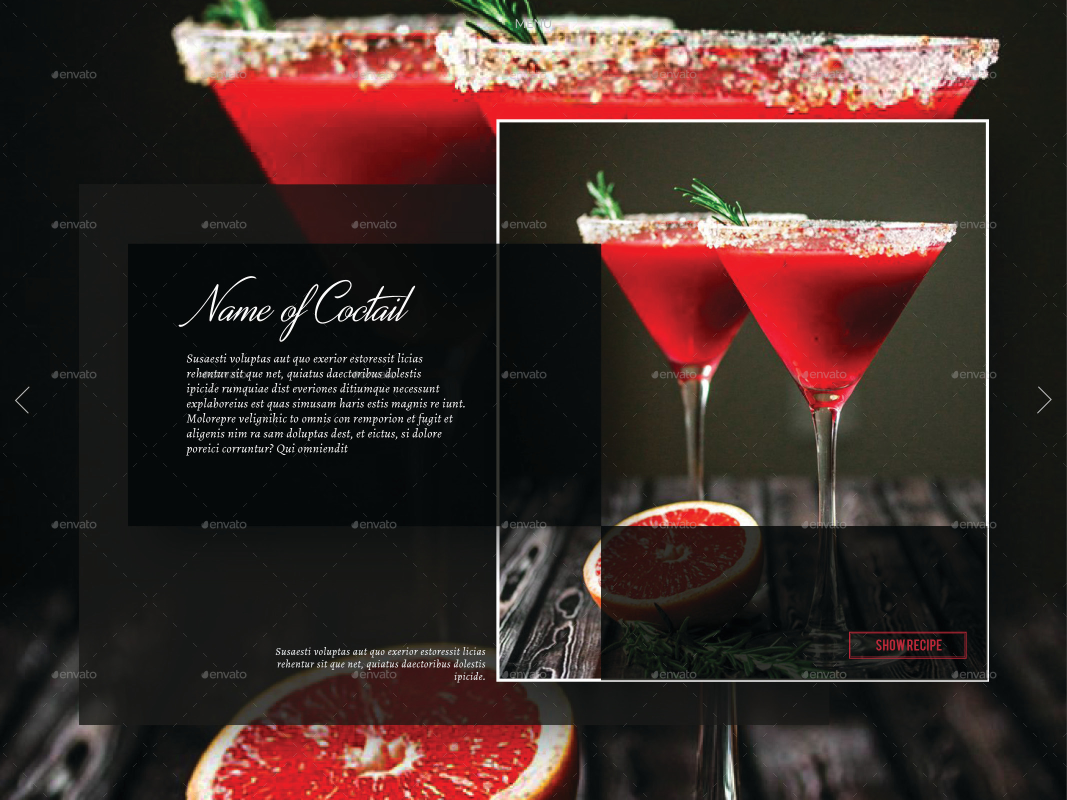 Interactive CookBook or Restaurant Menu, ePublishing GraphicRiver